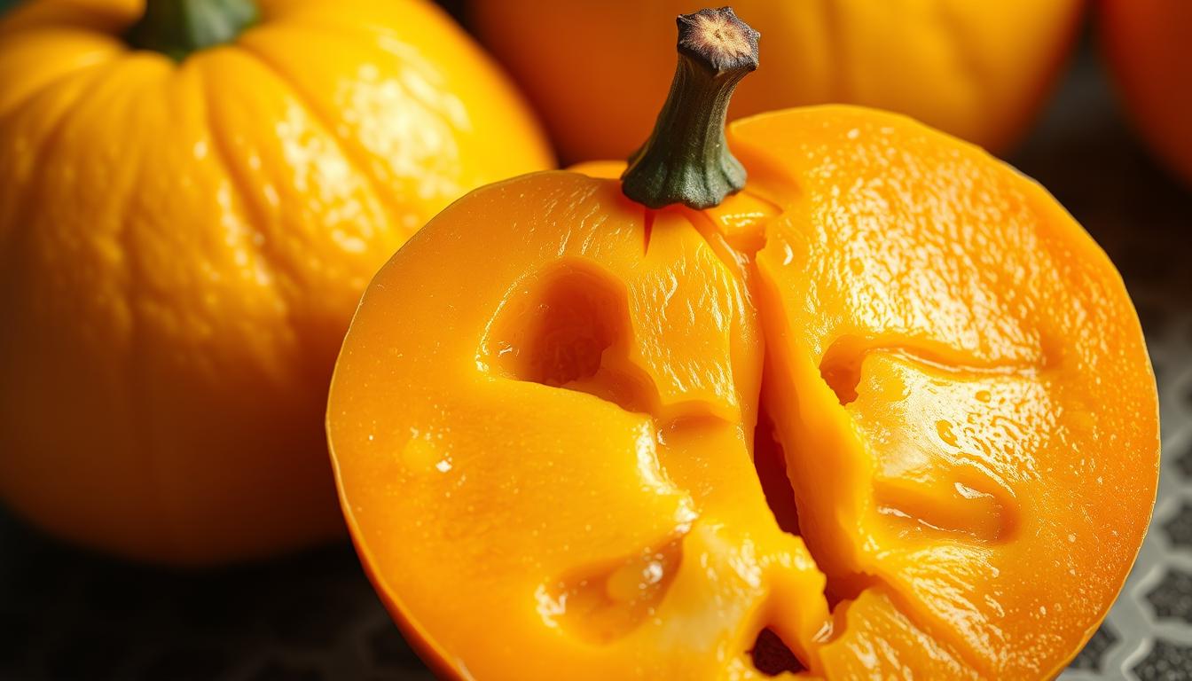 Kaki Frucht Zubereitung