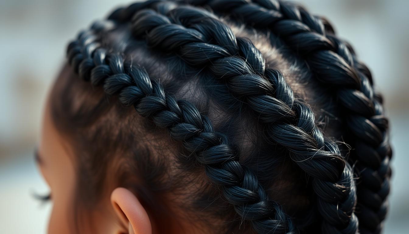 Kurzhaarfrisuren flechten Inspiration