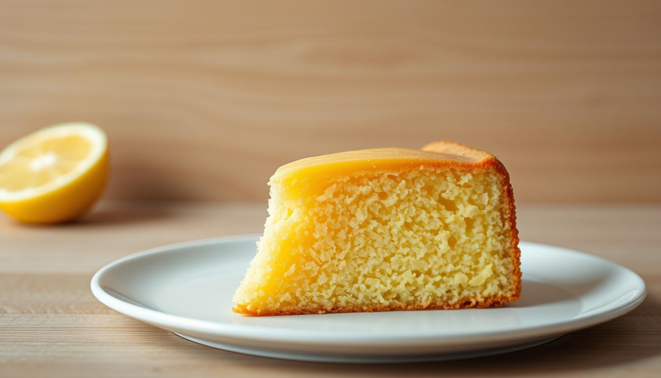 Lagerung von veganem Zitronenkuchen