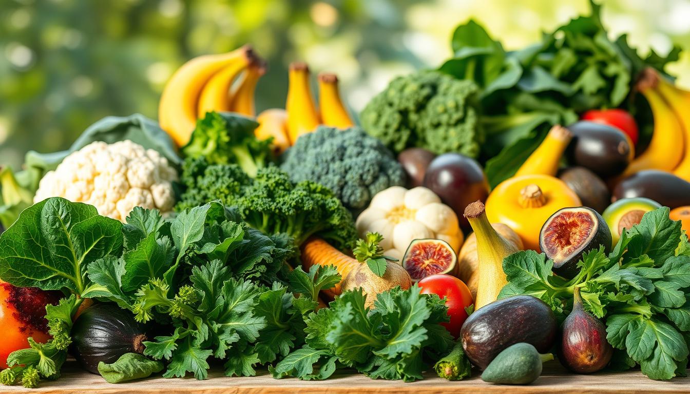 Magnesiumreiches Gemüse und Obst