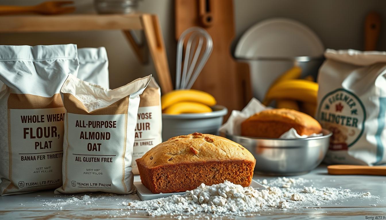 Mehlsorten für Bananenbrot