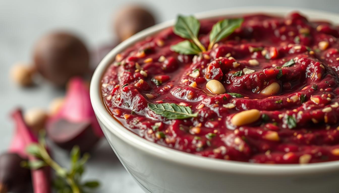 Rote-Bete-Pesto Rezept: Schnell & einfach zubereitet