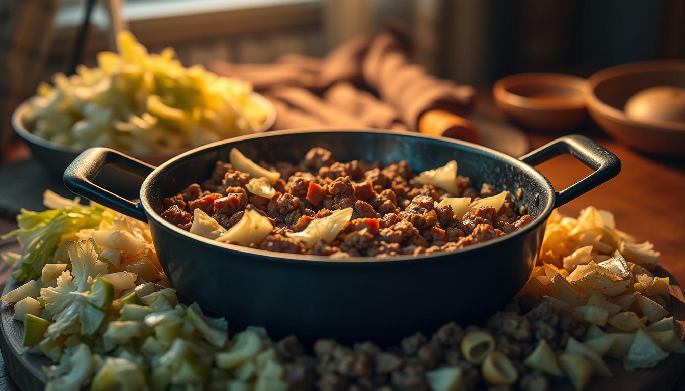 Spitzkohl-Hack-Pfanne: Schnelles Familienrezept
