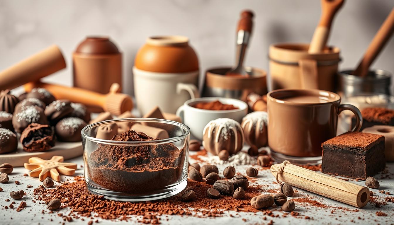 Vegane Kakaopulver Anwendungen