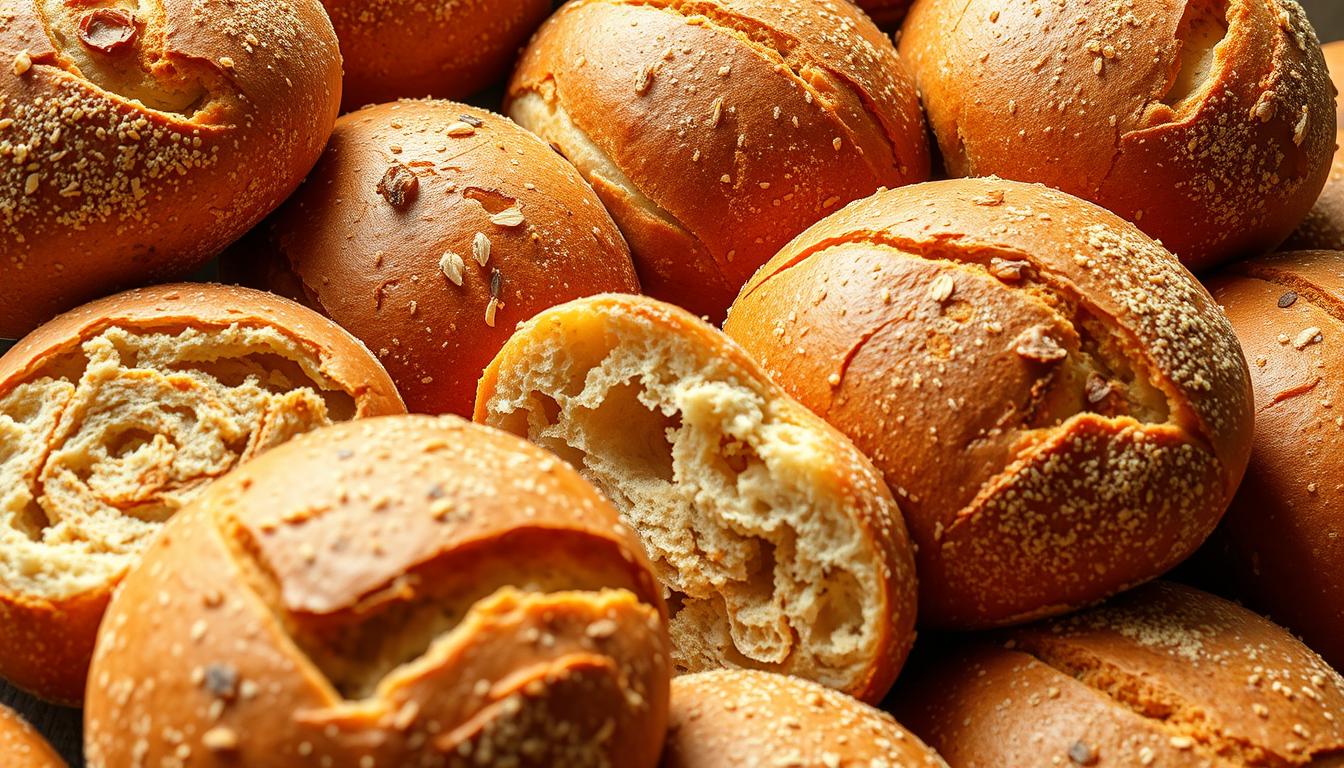 Vollkornbrötchen vegane Backwaren
