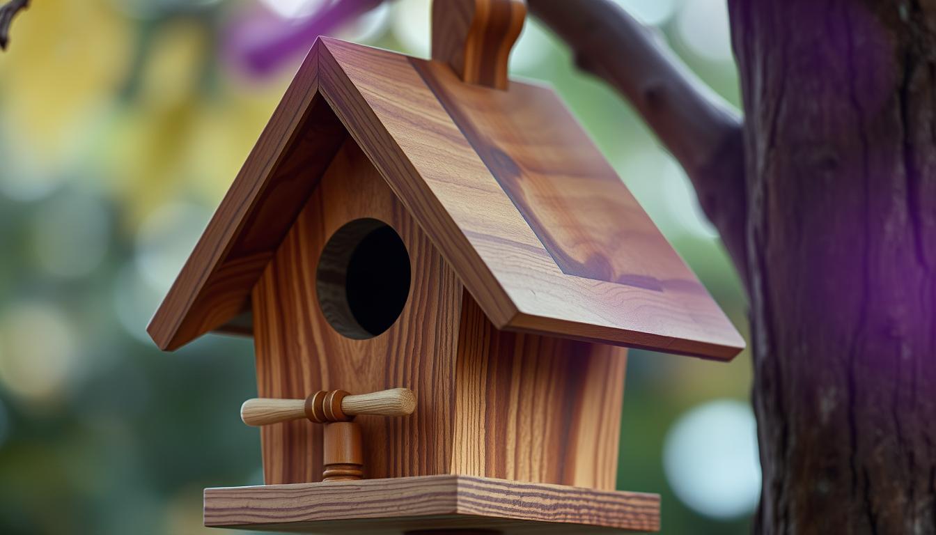 beste Holzarten Vogelhaus